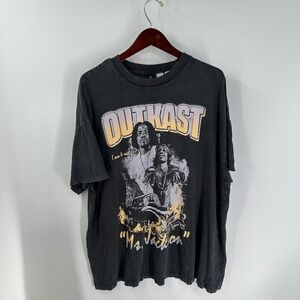 Vintage Y2K Divided Outkast Ms. Jackson I Am 4 Real Graphic T-Shirt Black Size M